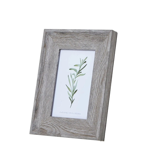 Grey Washed 4X6 Photo Frame Makur Interior