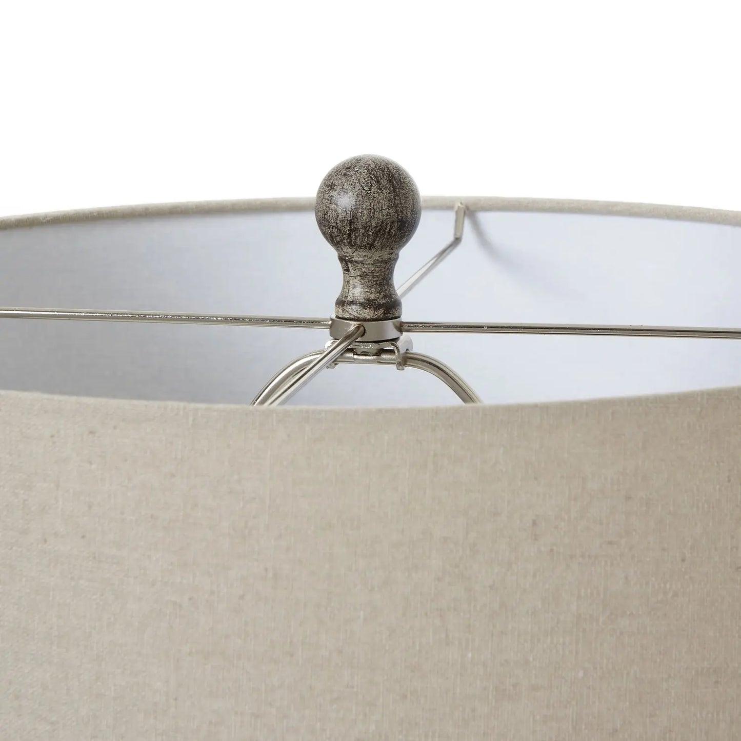 Ochre Carved Textured Table Lamp With Linen Shade Makur Interior