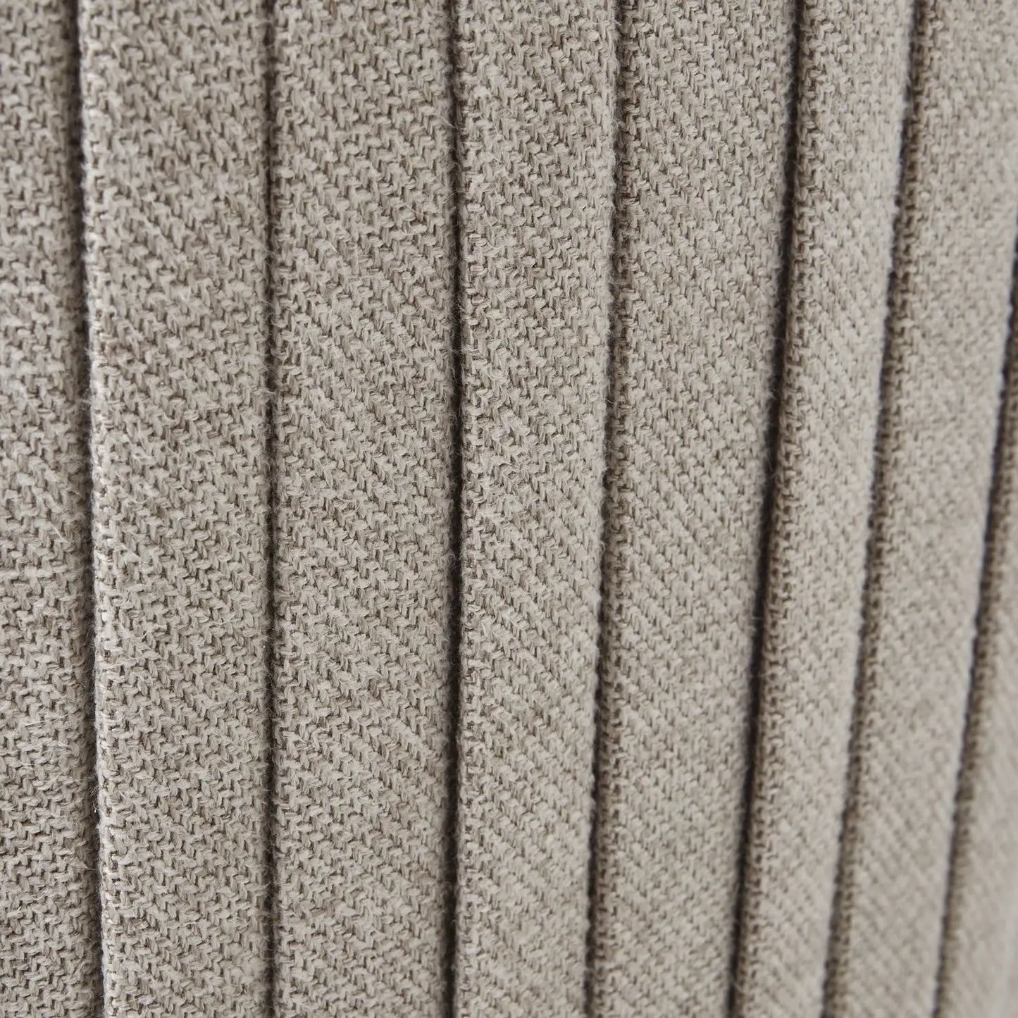 Lily Swivel Ottoman In Oatmeal Twill Makur Interior