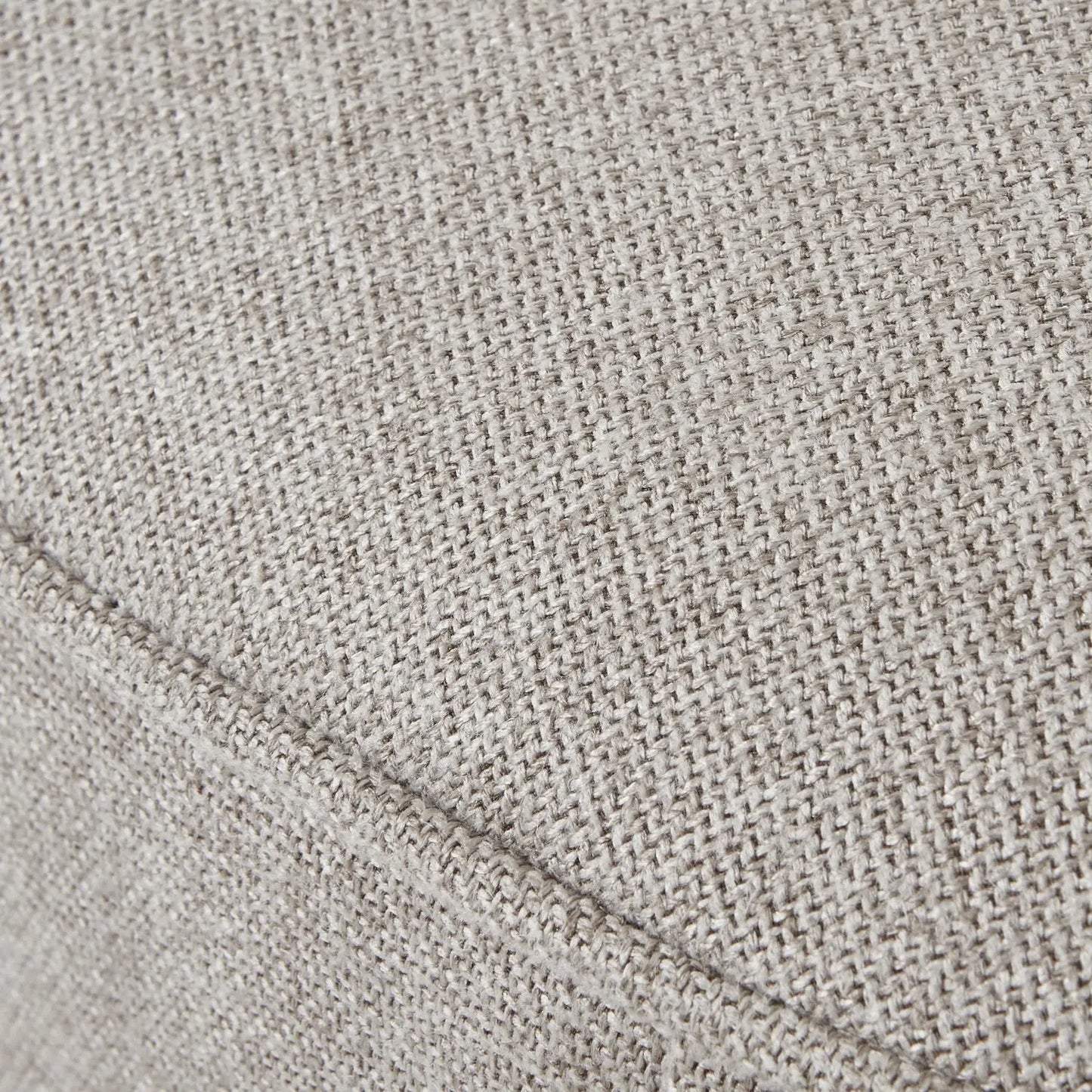 Lily Swivel Ottoman In Oatmeal Twill Makur Interior