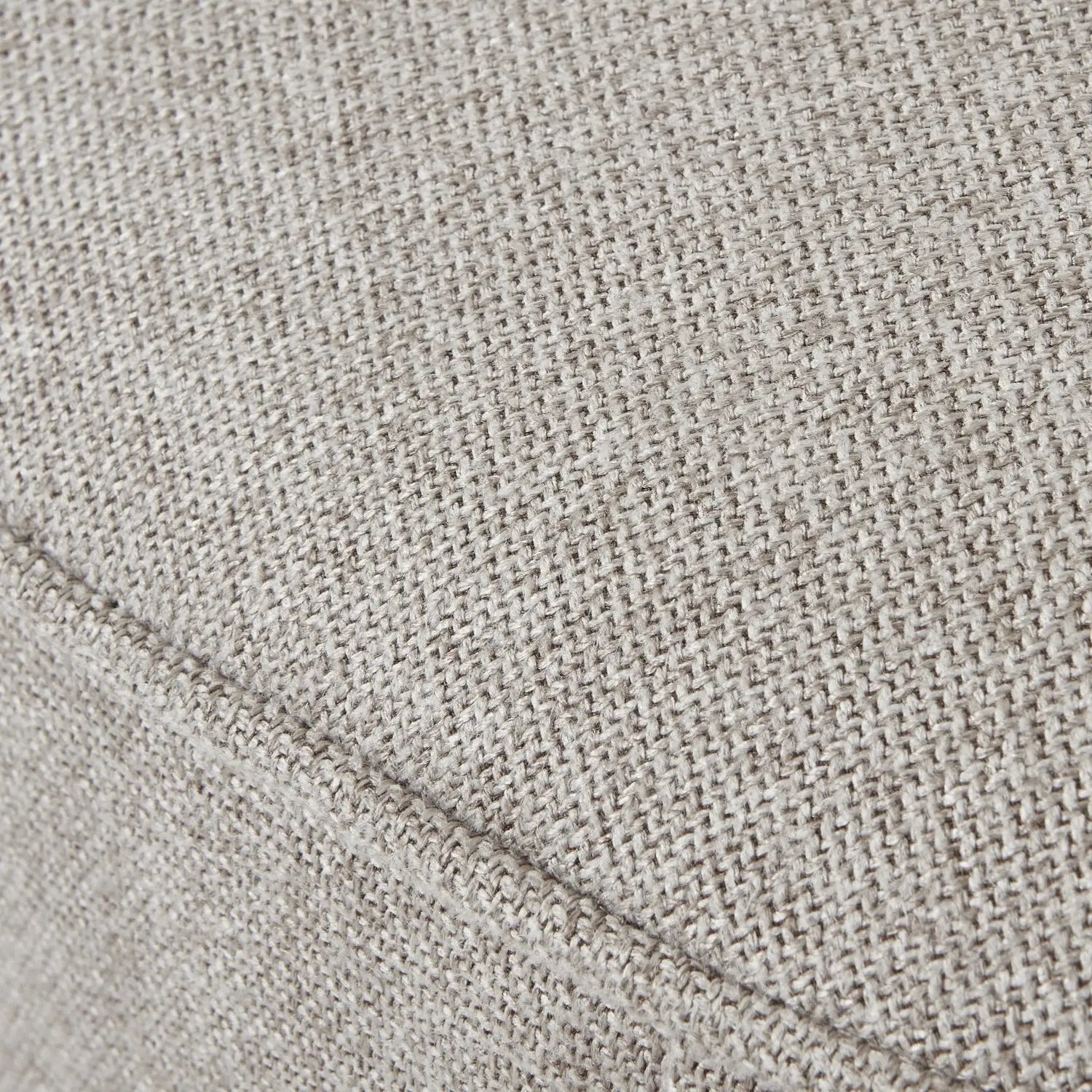 Lily Swivel Ottoman In Oatmeal Twill Makur Interior