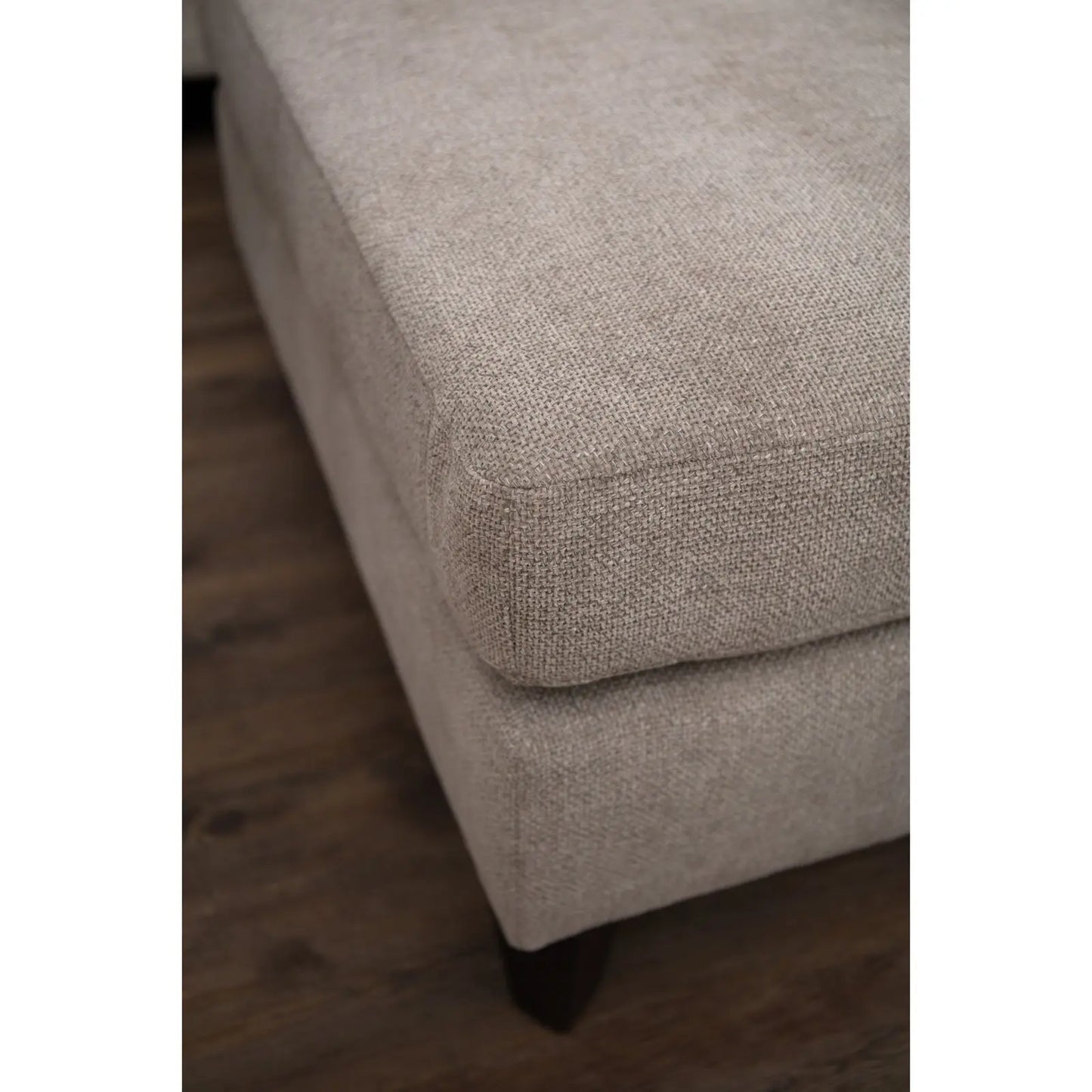 Vesper Taupe Ottoman Foot Stool Makur Interior