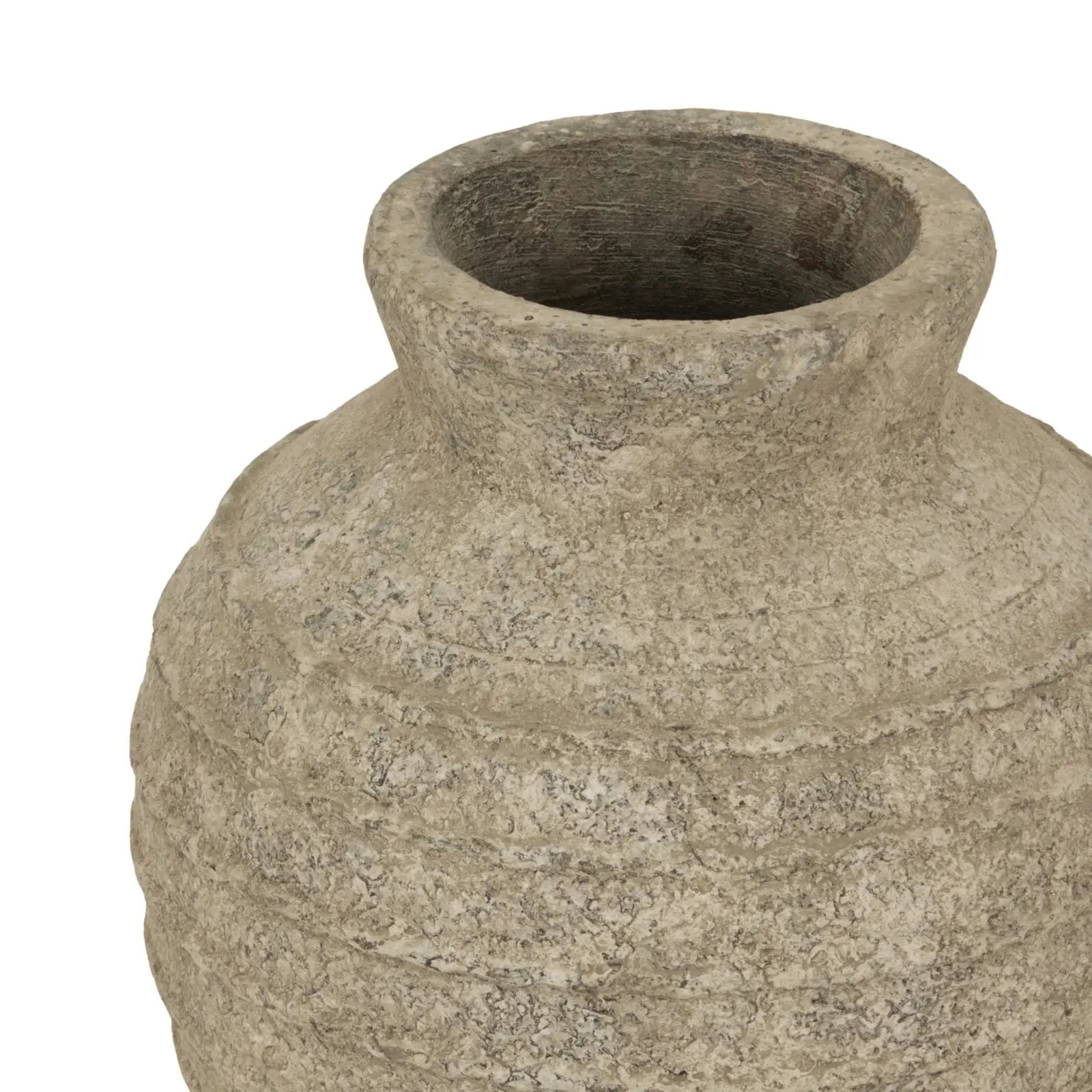 Large Tuscan Grey Vase Makur Interior