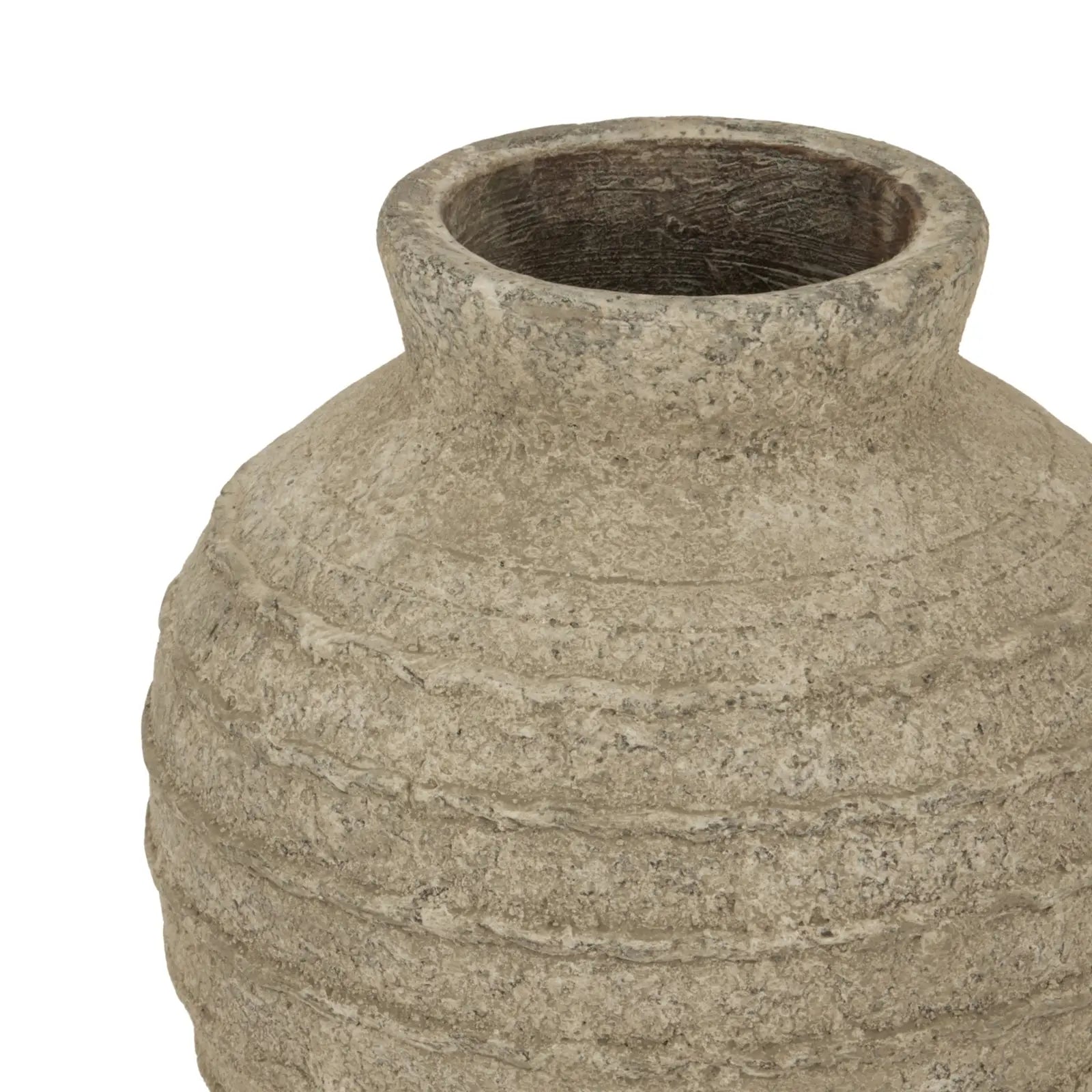 Medium Tuscan Grey Vase Makur Interior