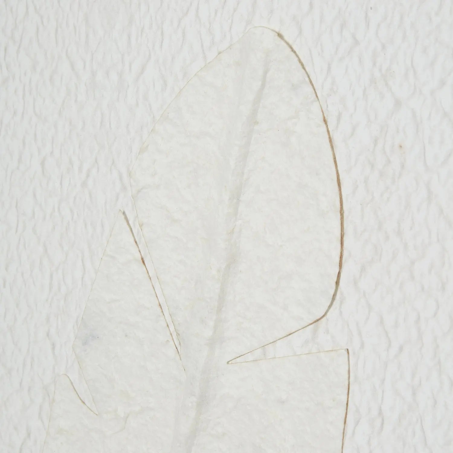 Large Quill White Feather Art Mounted In Beaded Frame Makur Interior