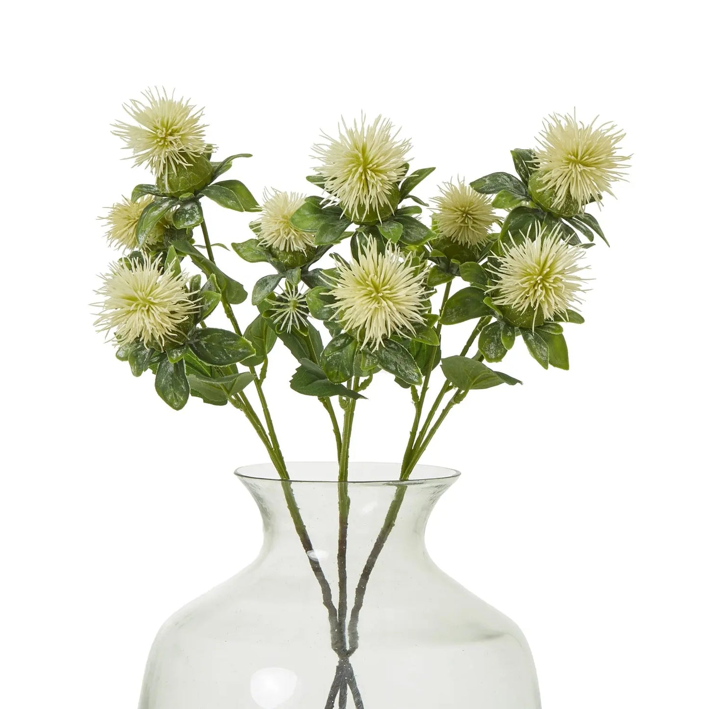 Cream Safflower Spray Makur Interior