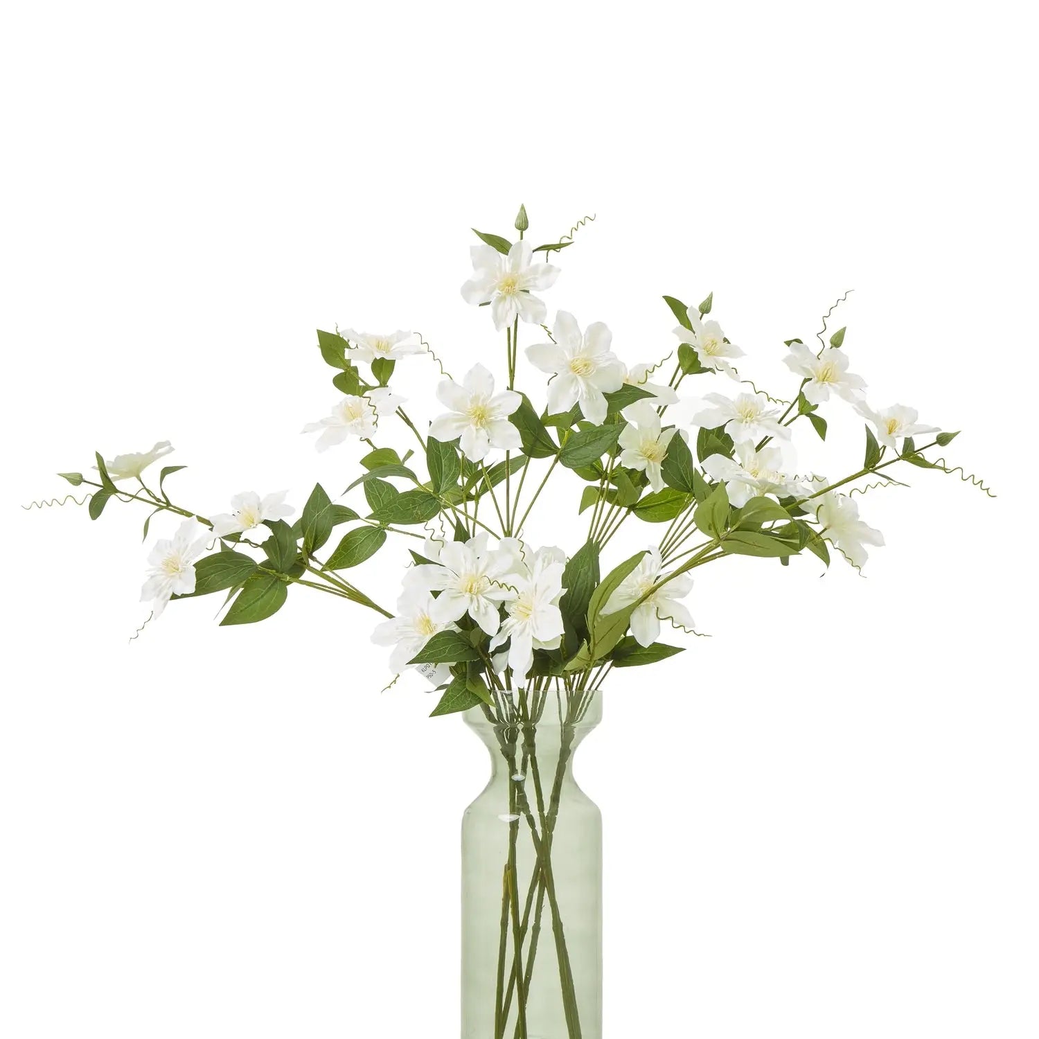Cream Pearl Clematis Spray Makur Interior