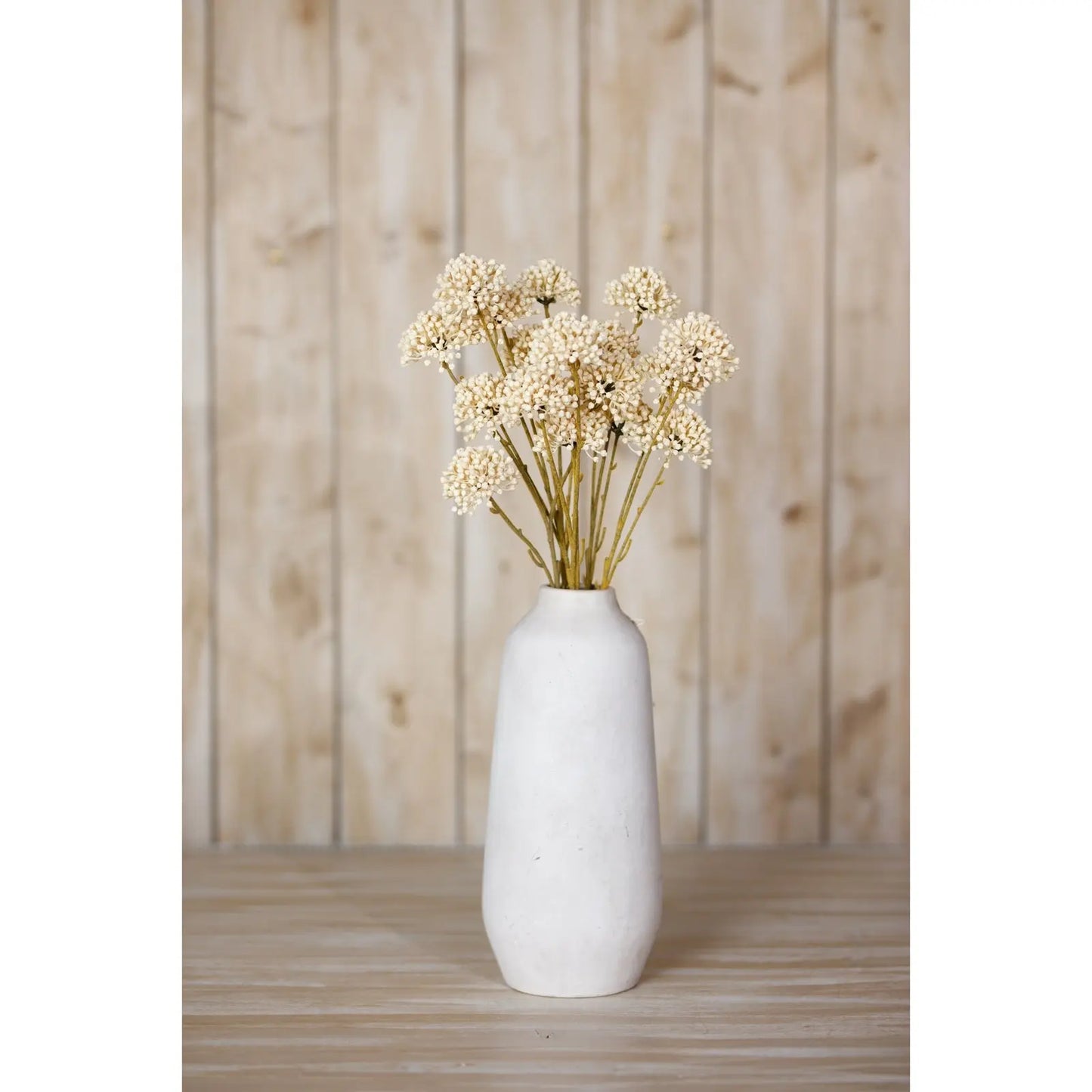 Cream Allium Spray Makur Interior