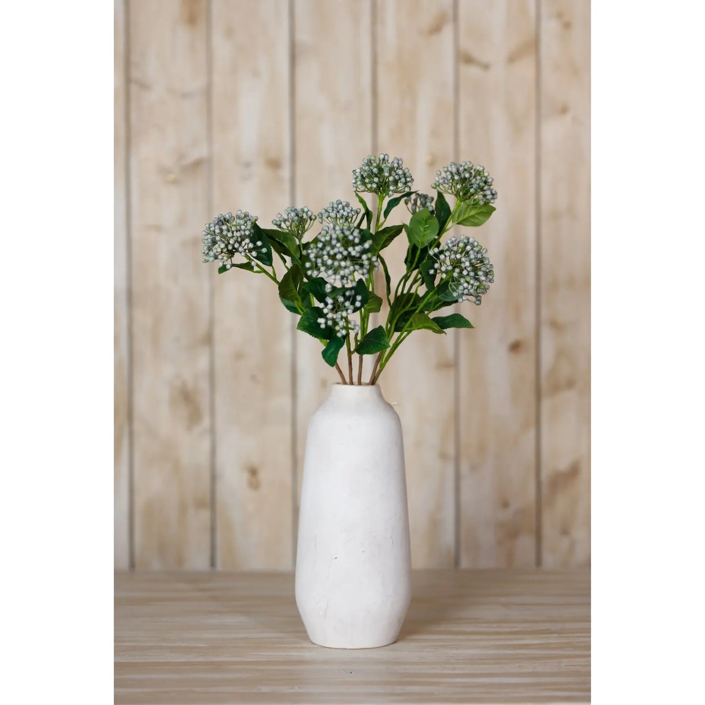 Blue Budding Hydrangea Spray Makur Interior