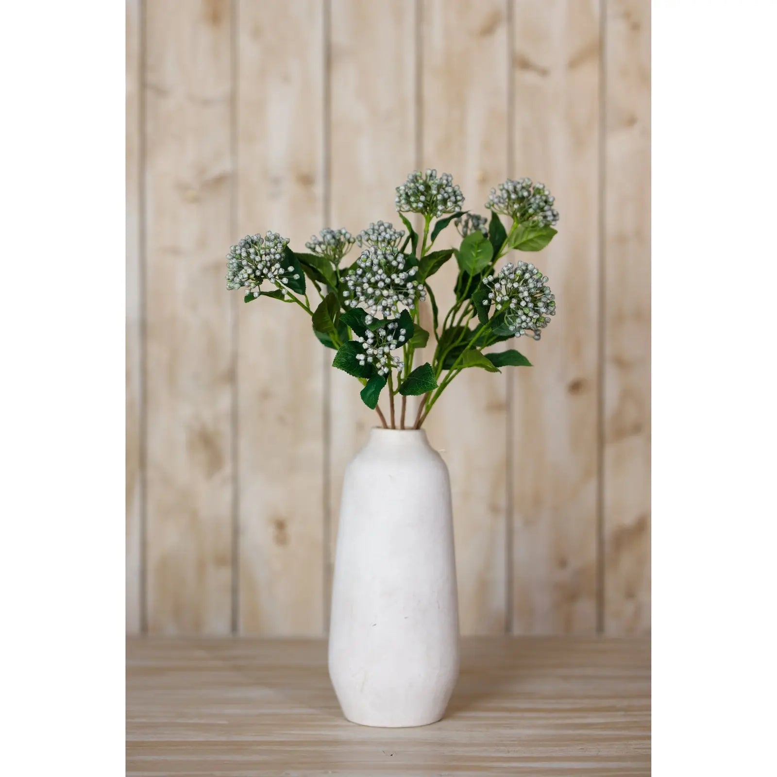 Blue Budding Hydrangea Spray Makur Interior