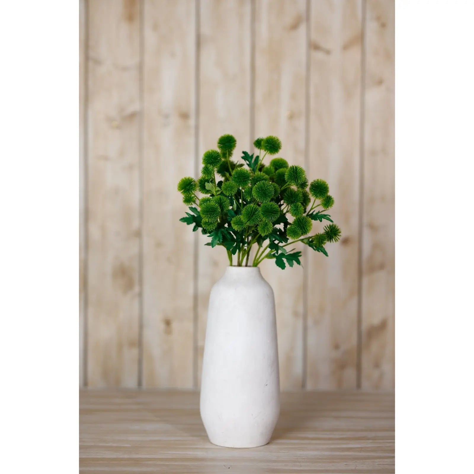 Green Globe Thistle Spray Makur Interior
