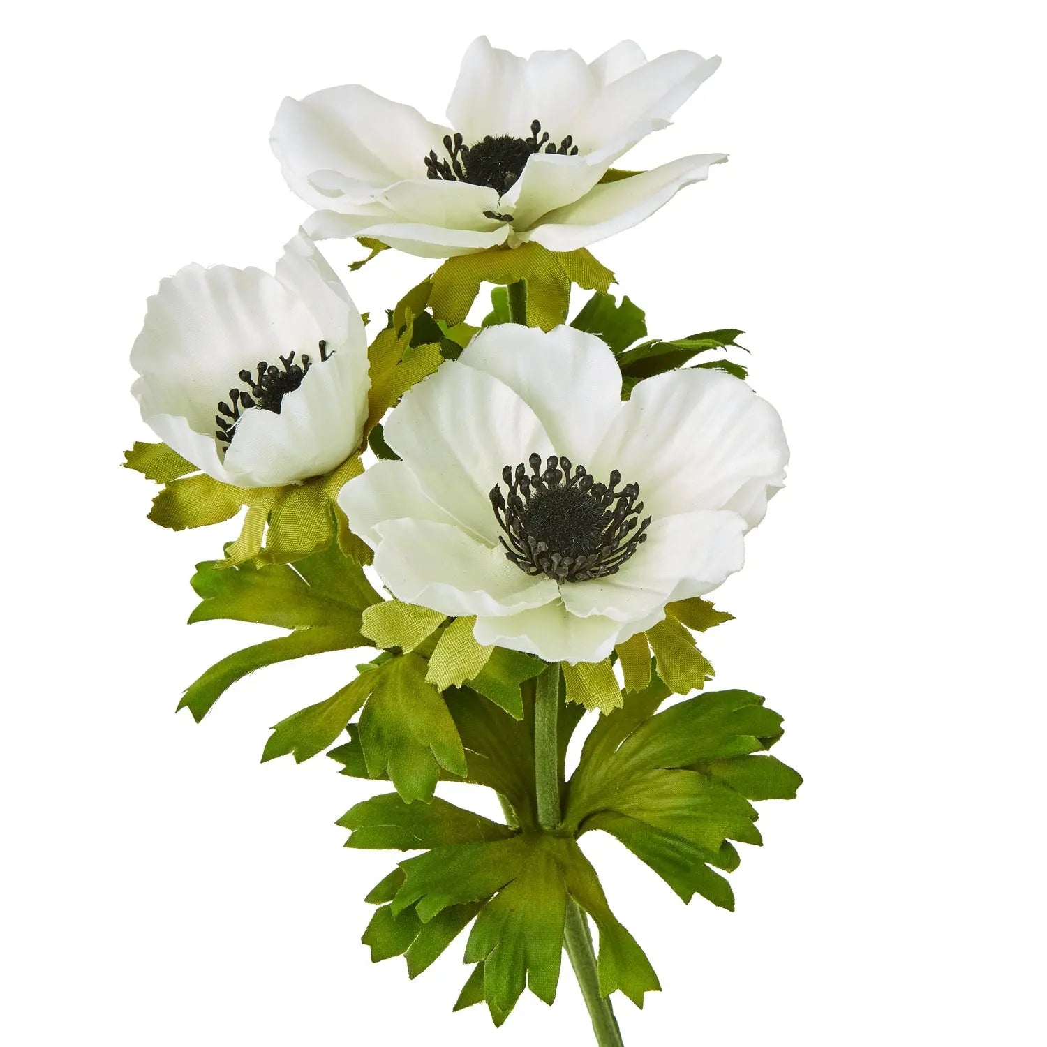 White Anemone Spray Makur Interior