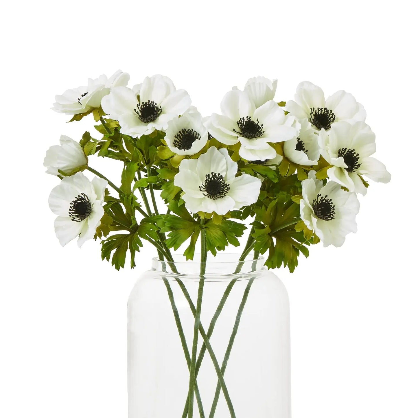 White Anemone Spray Makur Interior