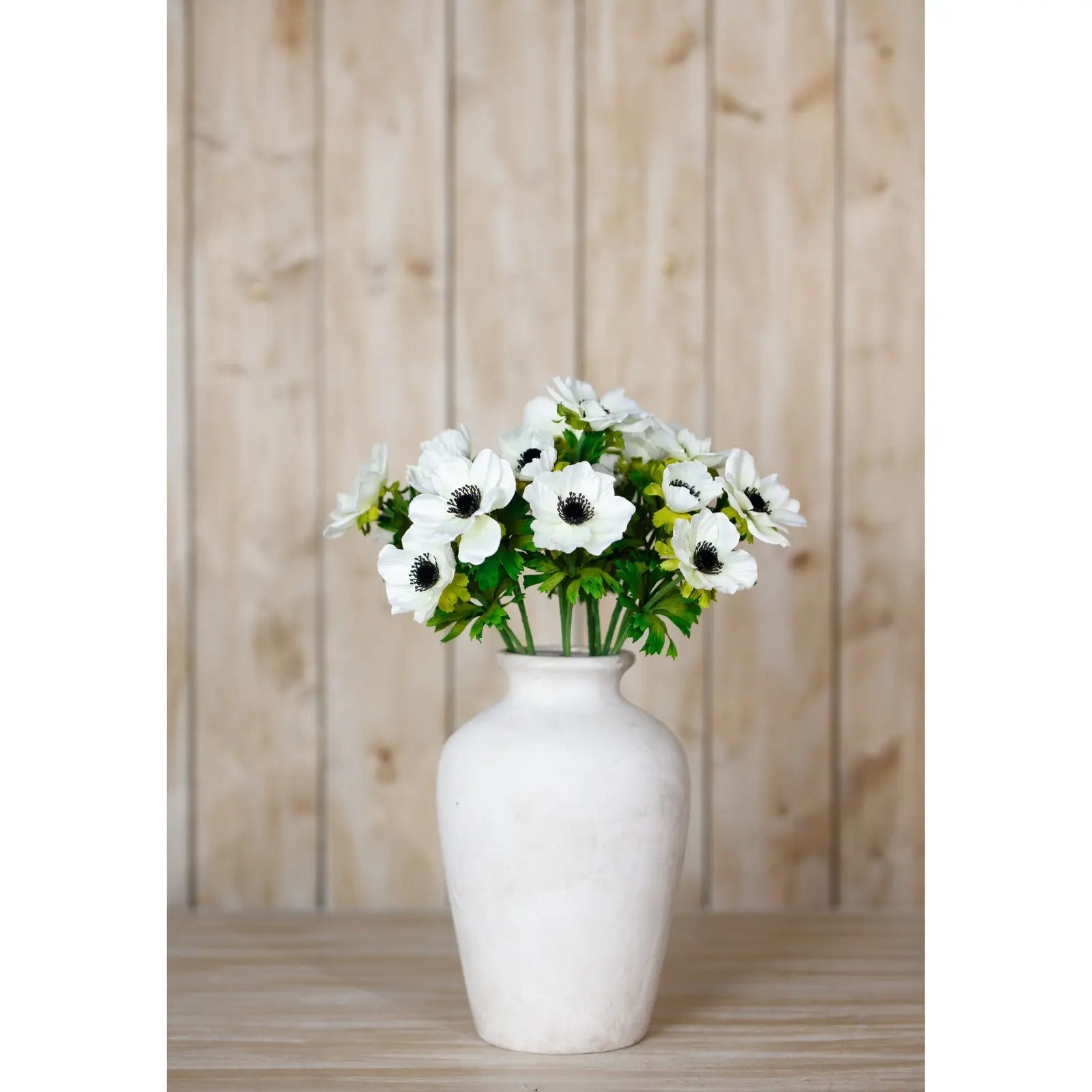 White Anemone Spray Makur Interior