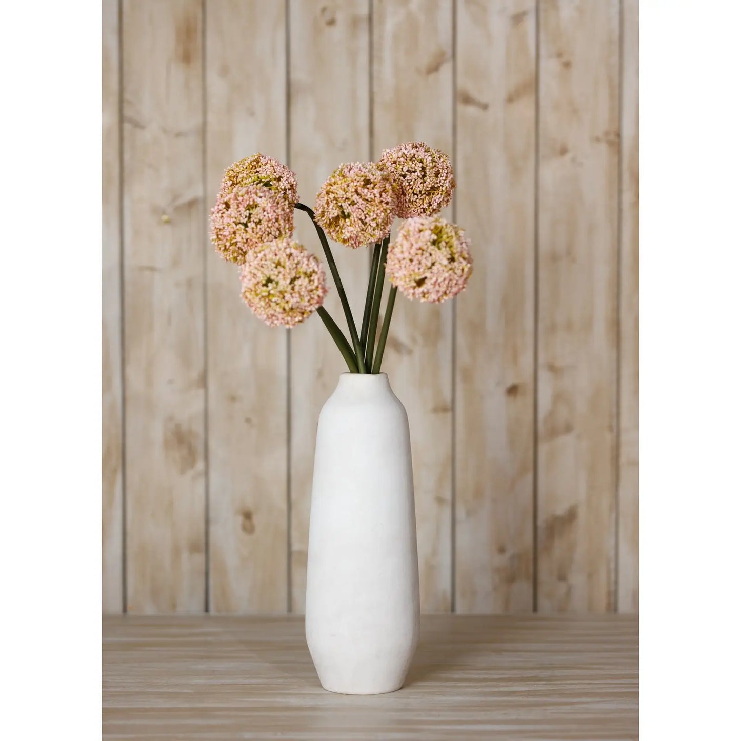 Pink Allium Stem Makur Interior