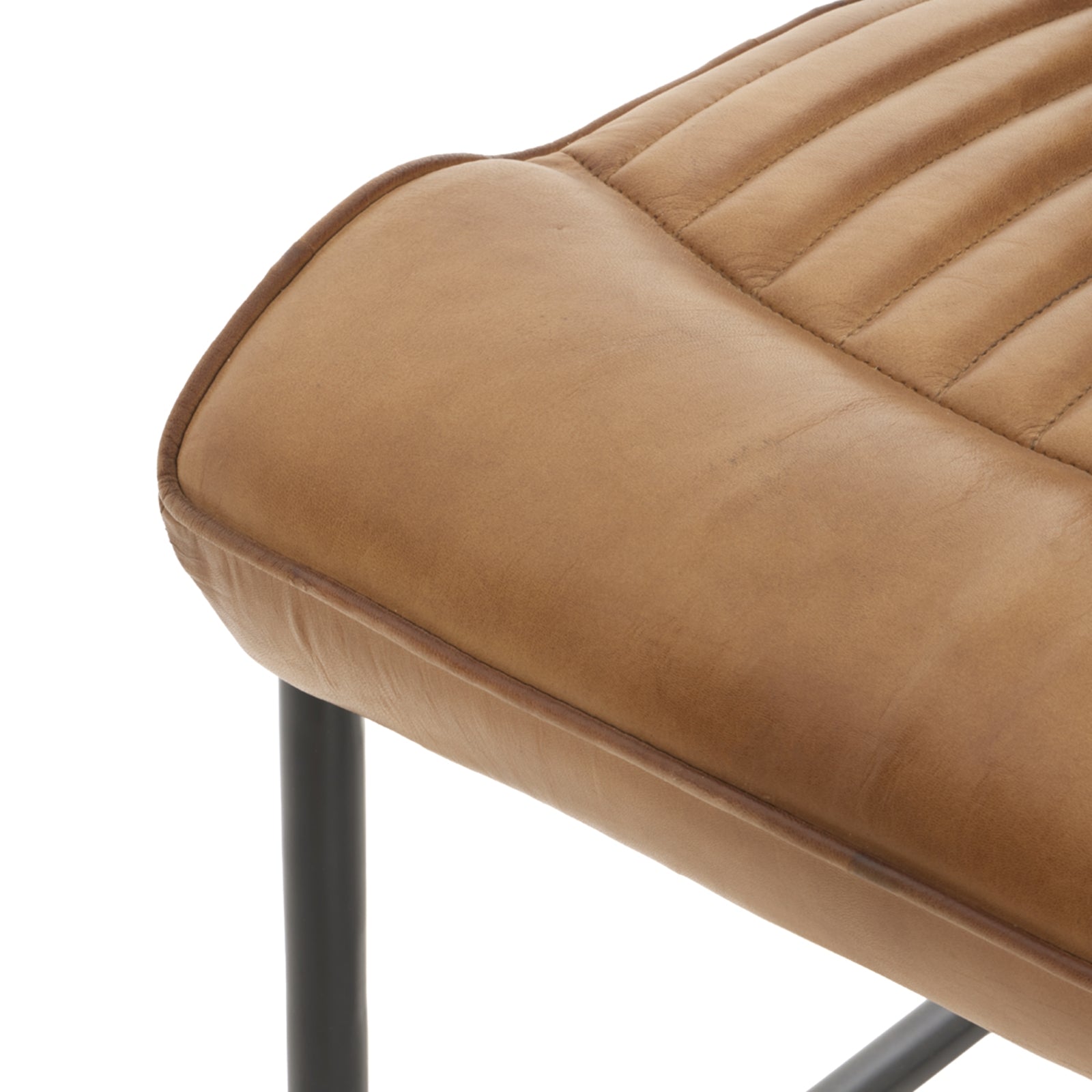 Billy Leather Dining Chair Makur Interior