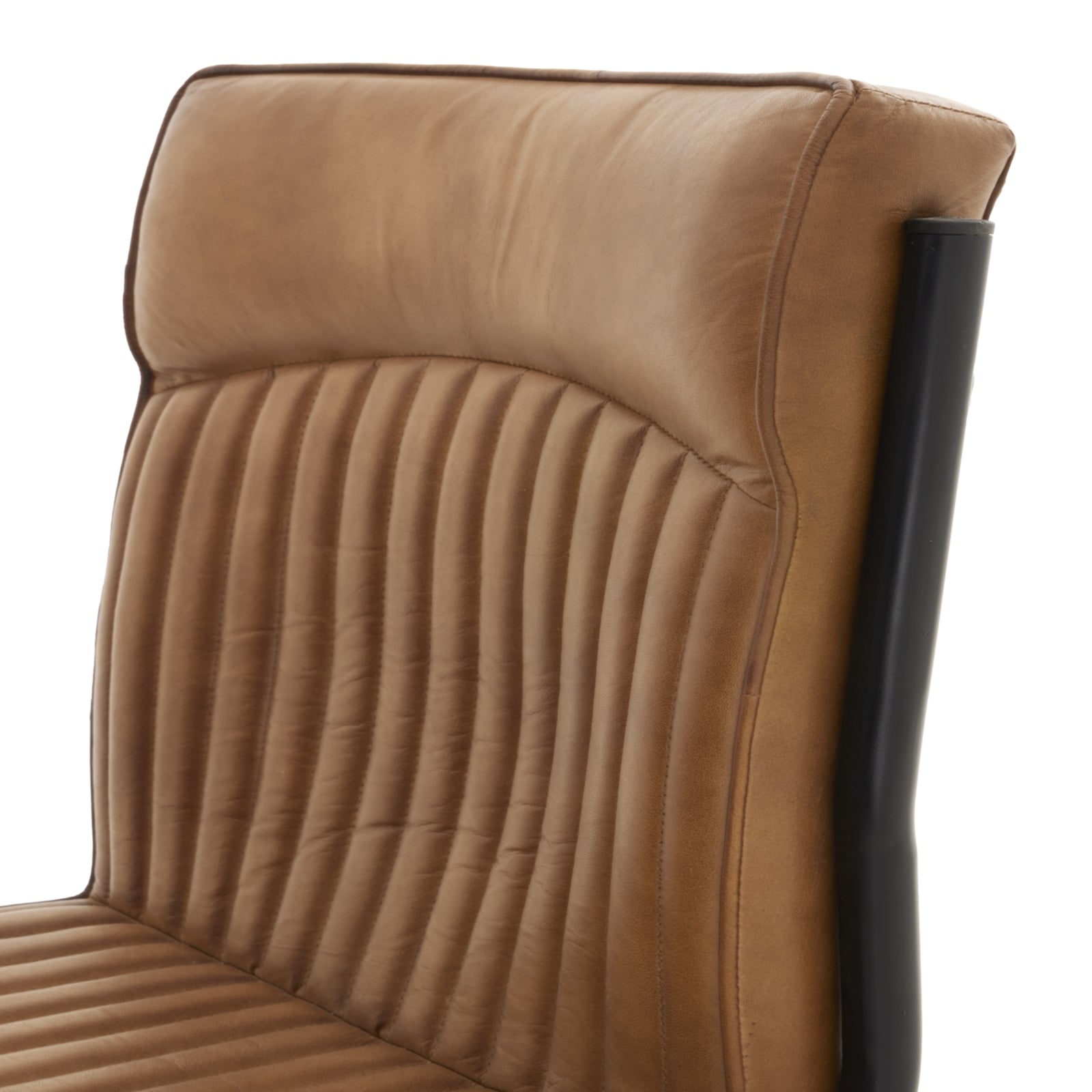 Billy Leather Dining Chair Makur Interior
