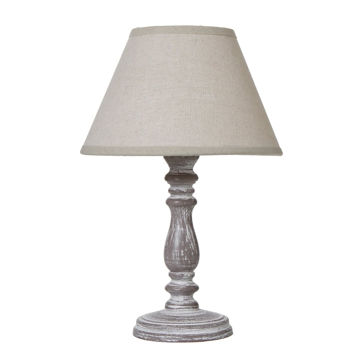 Setia Column Table Tamp With Linen Shade Makur Interior