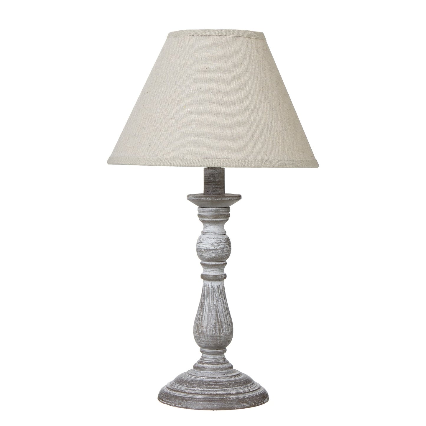 Augusta Column Table Lamp With Linen Shade Makur Interior
