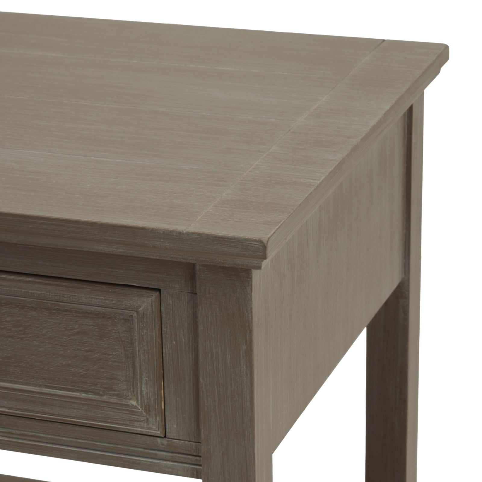The Serene Collection One Drawer Side Table Makur Interior