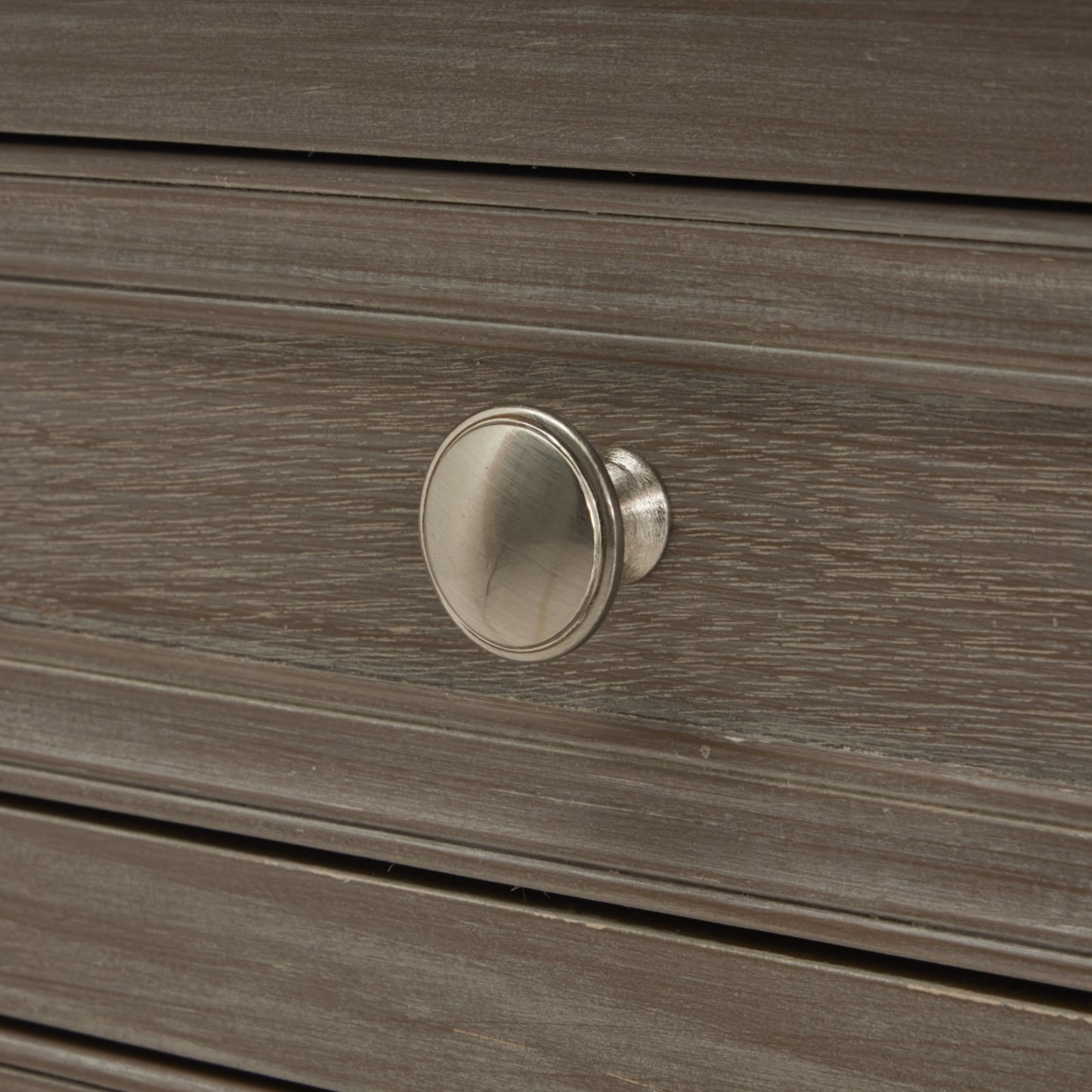 The Serene Collection Three Drawer Bedside Table Makur Interior