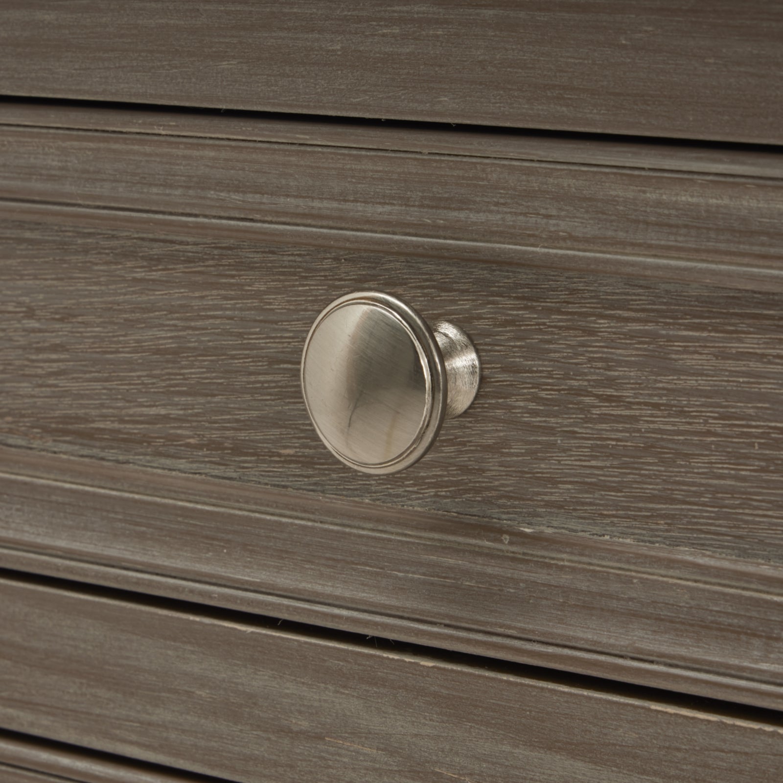 The Serene Collection Three Drawer Bedside Table Makur Interior