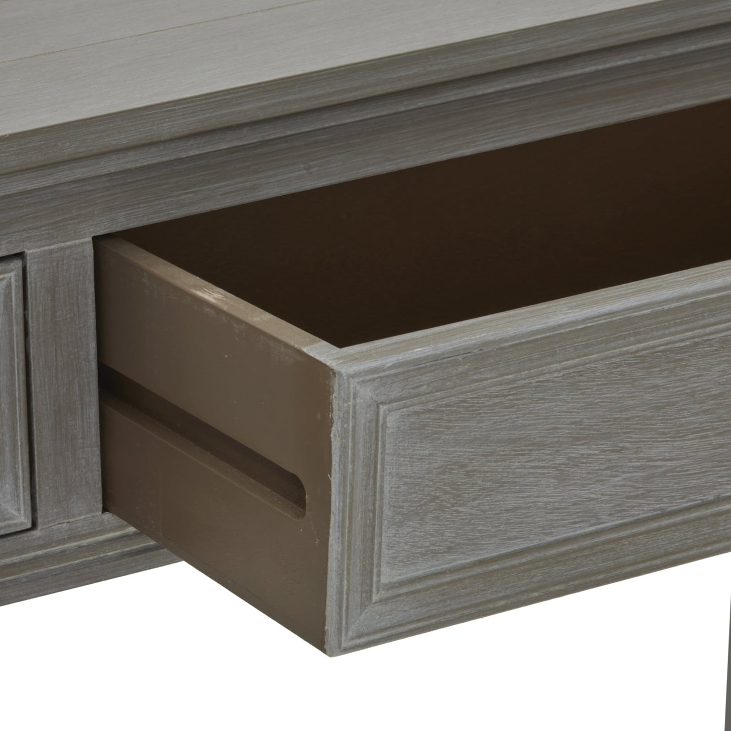 The Serene Collection Two Drawer Console Table Makur Interior