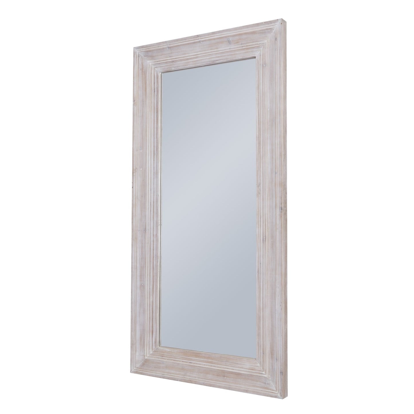 Harewood White Washed  Large Mirror Makur Interior