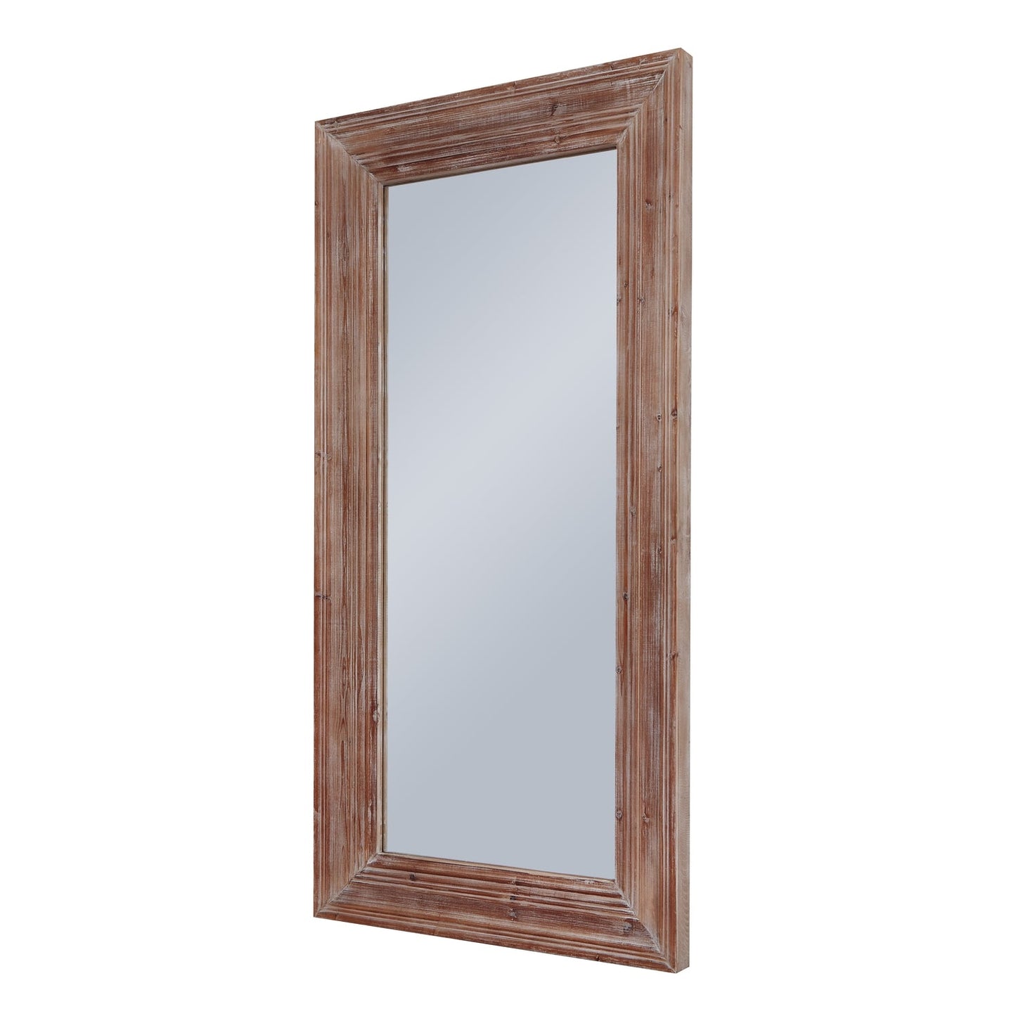 Newby Washed Wood Large Mirror Makur Interior