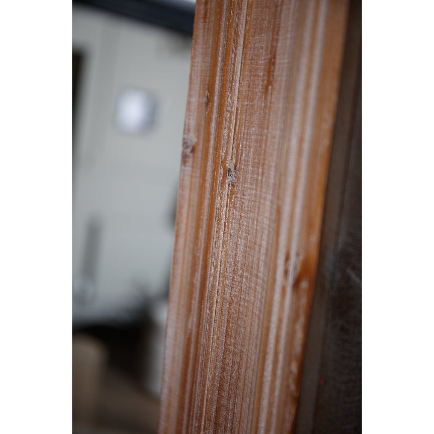 Newby Washed Wood Large Mirror Makur Interior