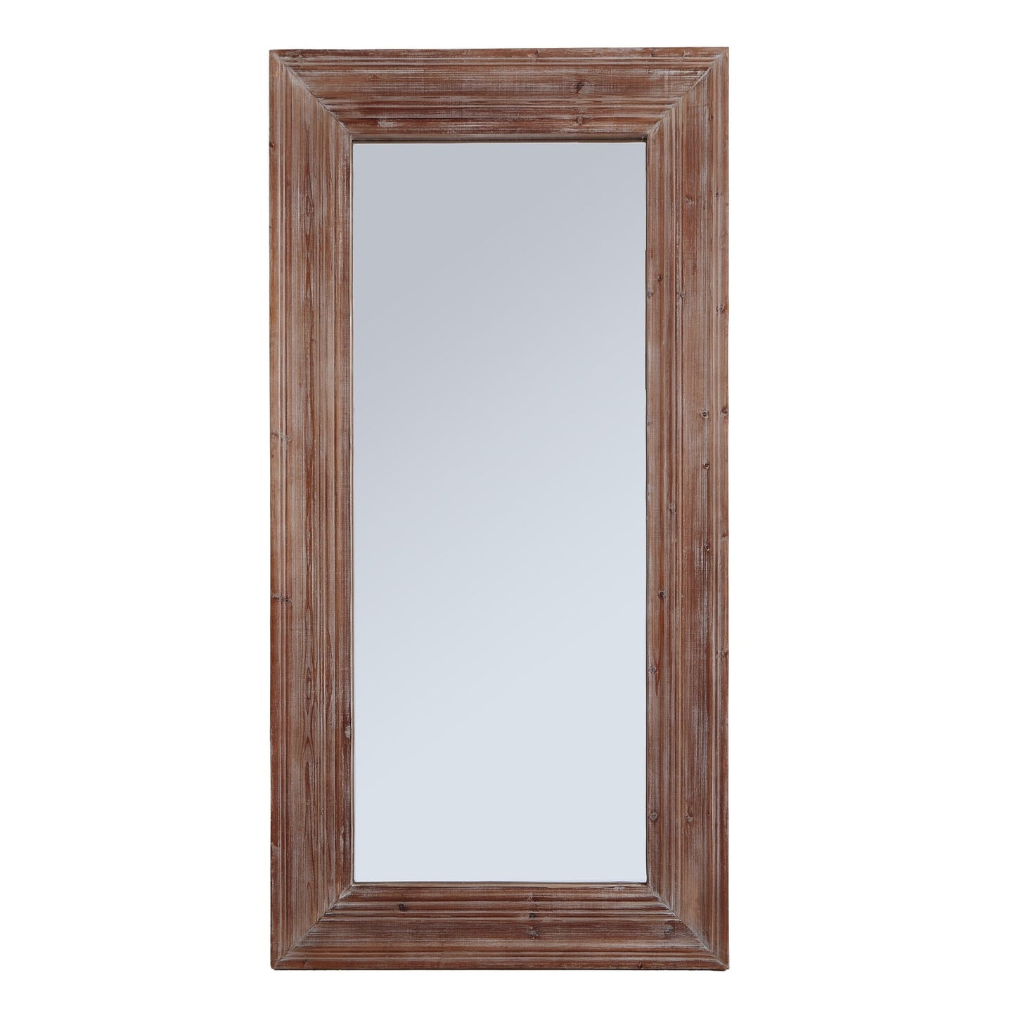 Newby Washed Wood Large Mirror Makur Interior