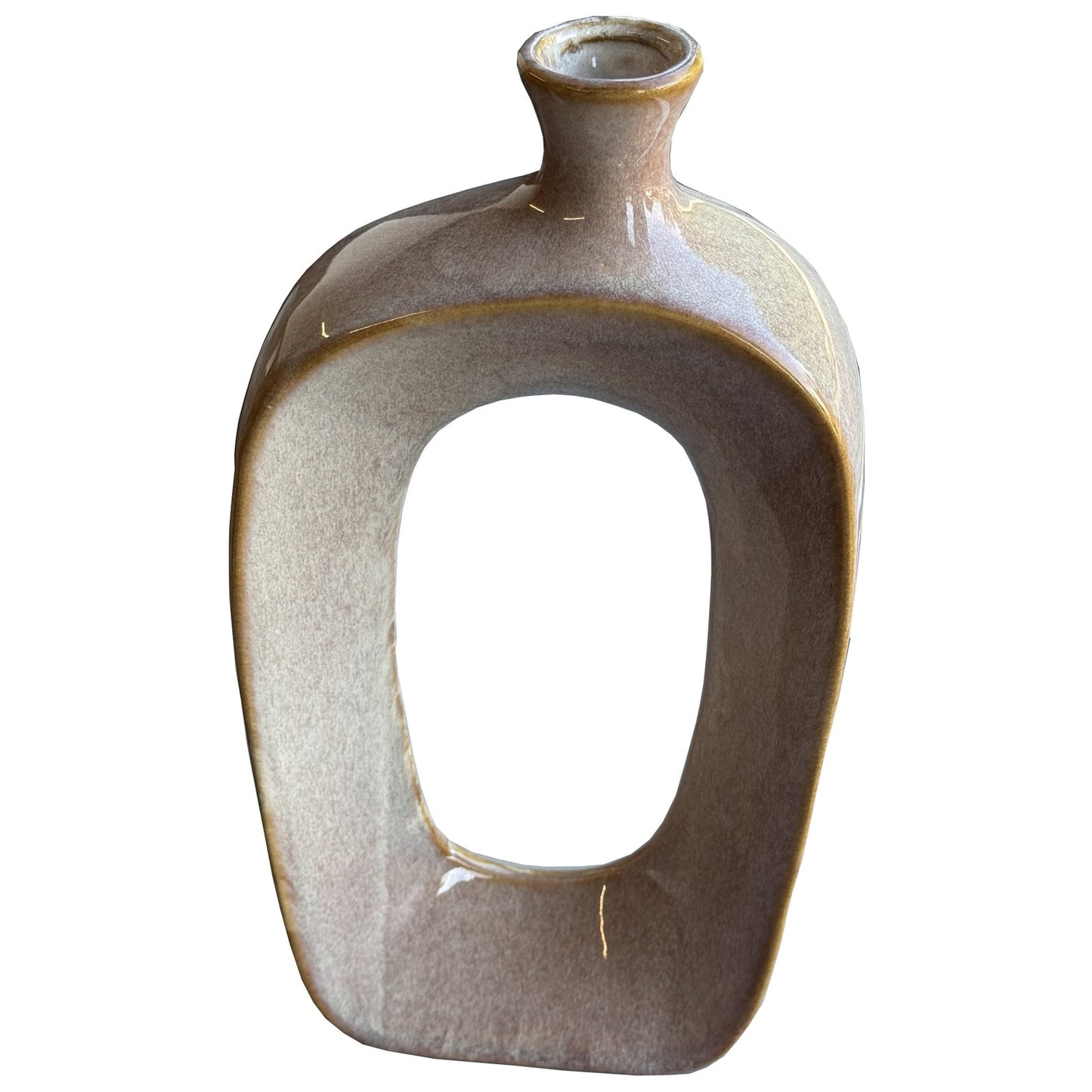 Sabbia Collection Medium Hollow Vase Makur Interior