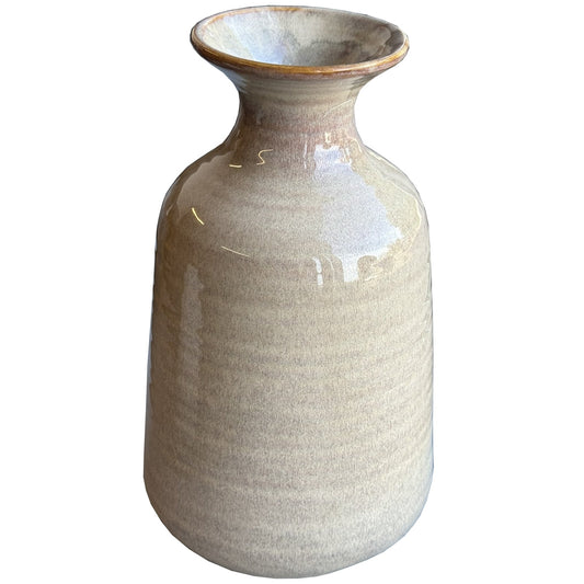 Sabbia Collection Tall Ridged Vase Makur Interior