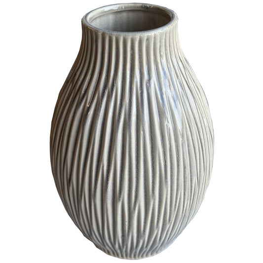 Pallida Collection Large Bulbous Fleck Vase Makur Interior