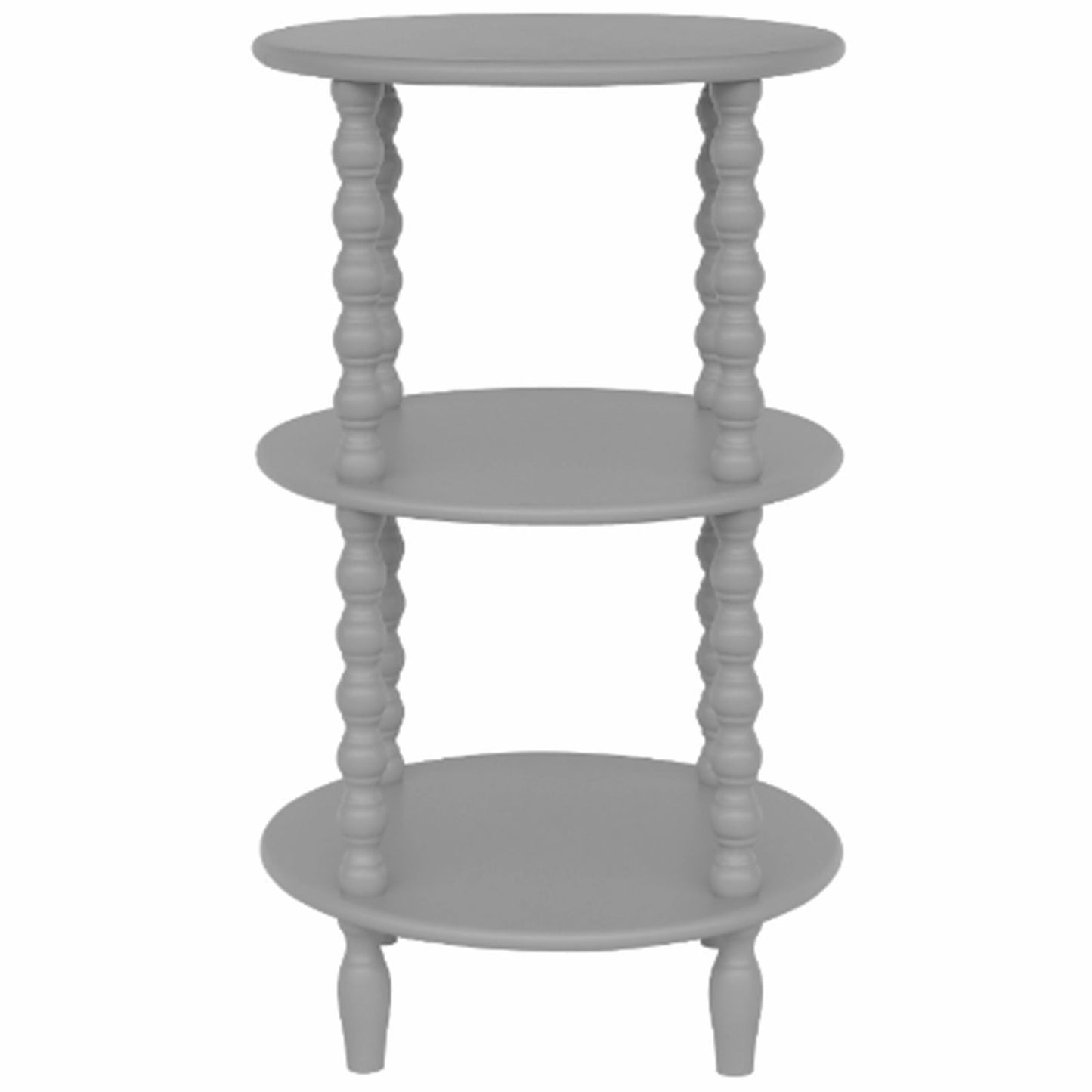 The Camden Collection Tall Round Side Table Makur Interior