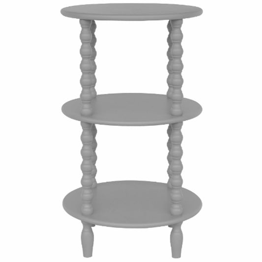 The Camden Collection Tall Round Side Table Makur Interior