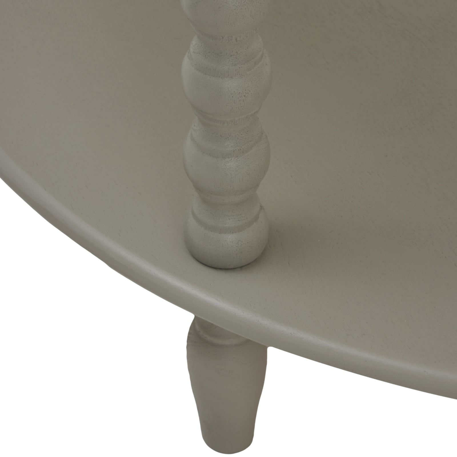 The Camden Collection Half Moon 3 Tier Table Makur Interior