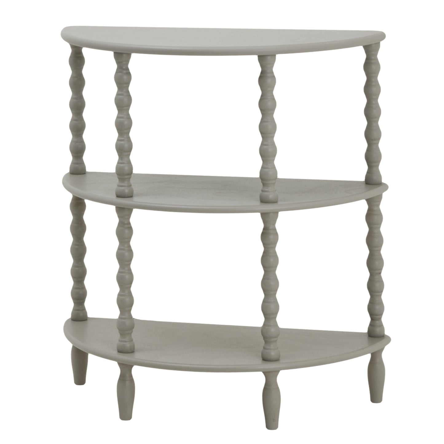 The Camden Collection Half Moon 3 Tier Table Makur Interior