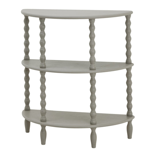 The Camden Collection Half Moon 3 Tier Table Makur Interior