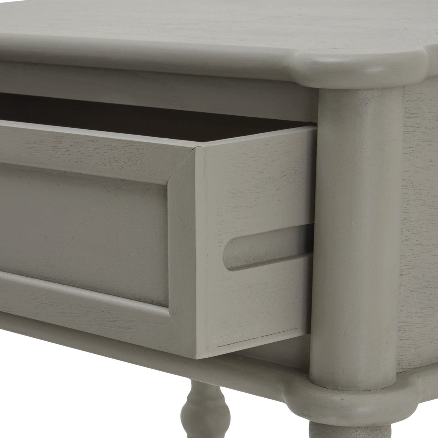 The Camden Collection One Drawer Side Table Makur Interior