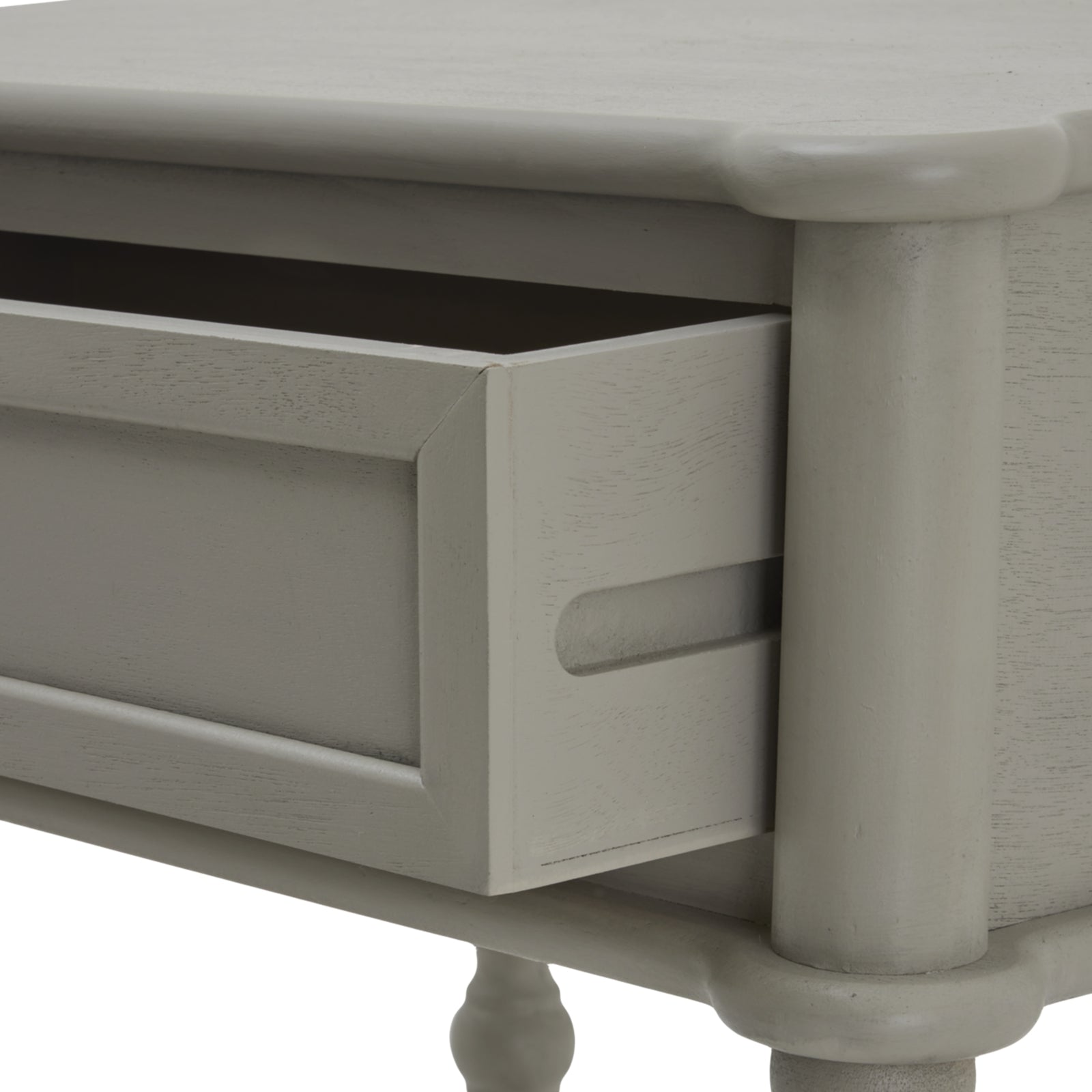 The Camden Collection One Drawer Side Table Makur Interior
