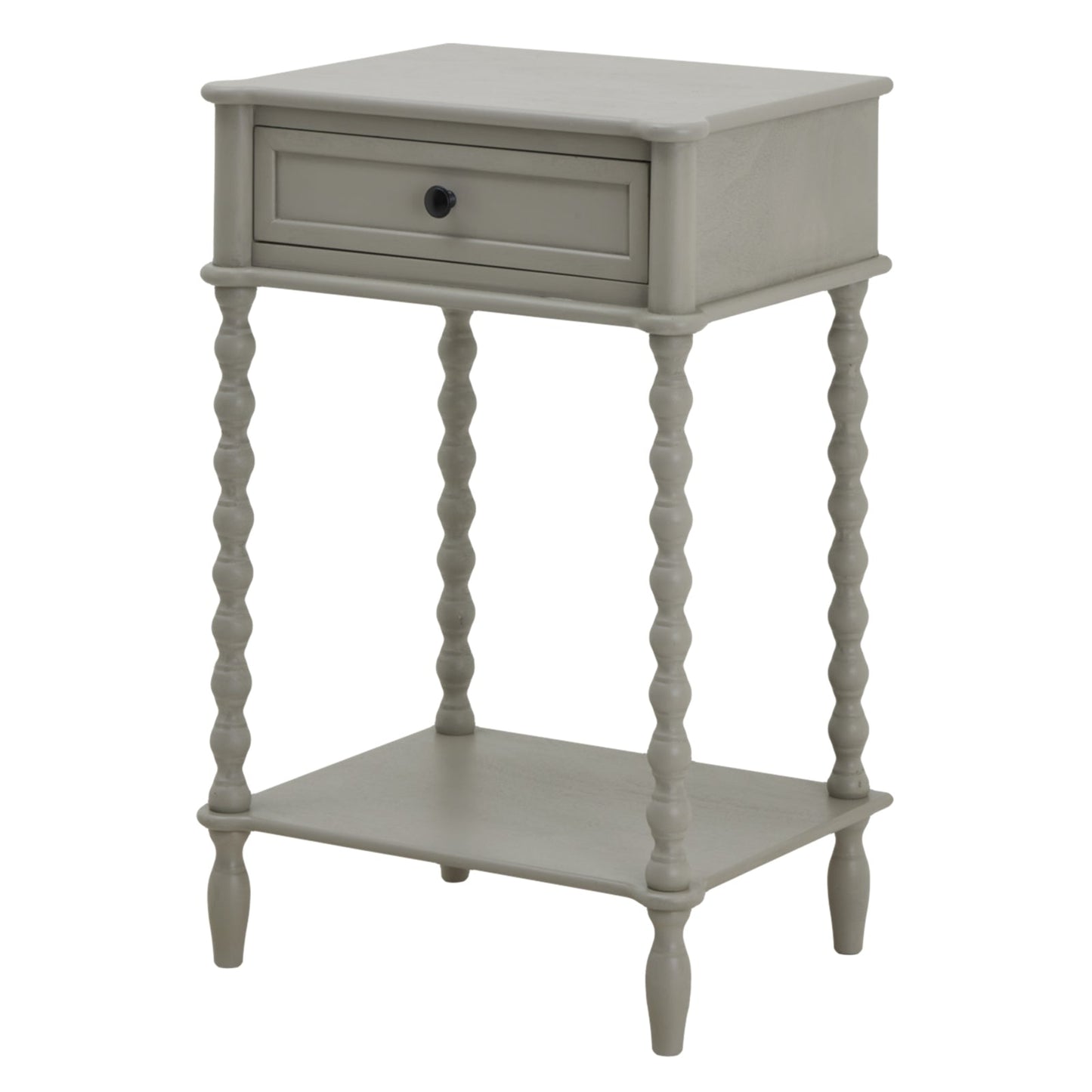 The Camden Collection One Drawer Side Table Makur Interior