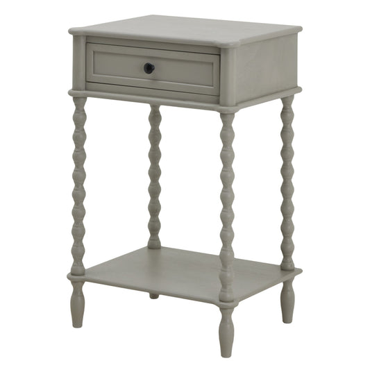 The Camden Collection One Drawer Side Table Makur Interior