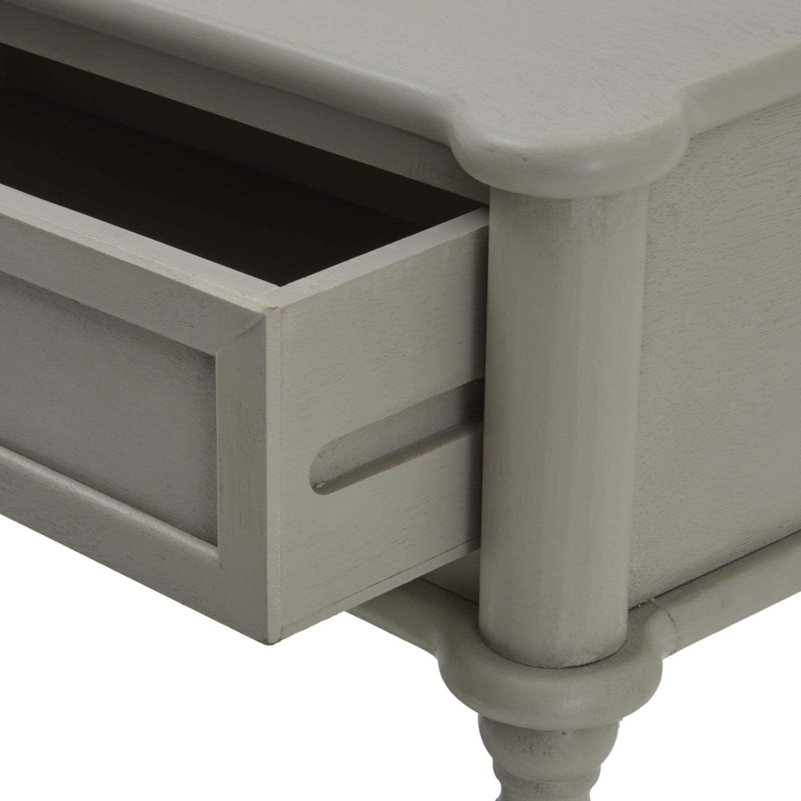 The Camden Collection Two Drawer Console Table Makur Interior