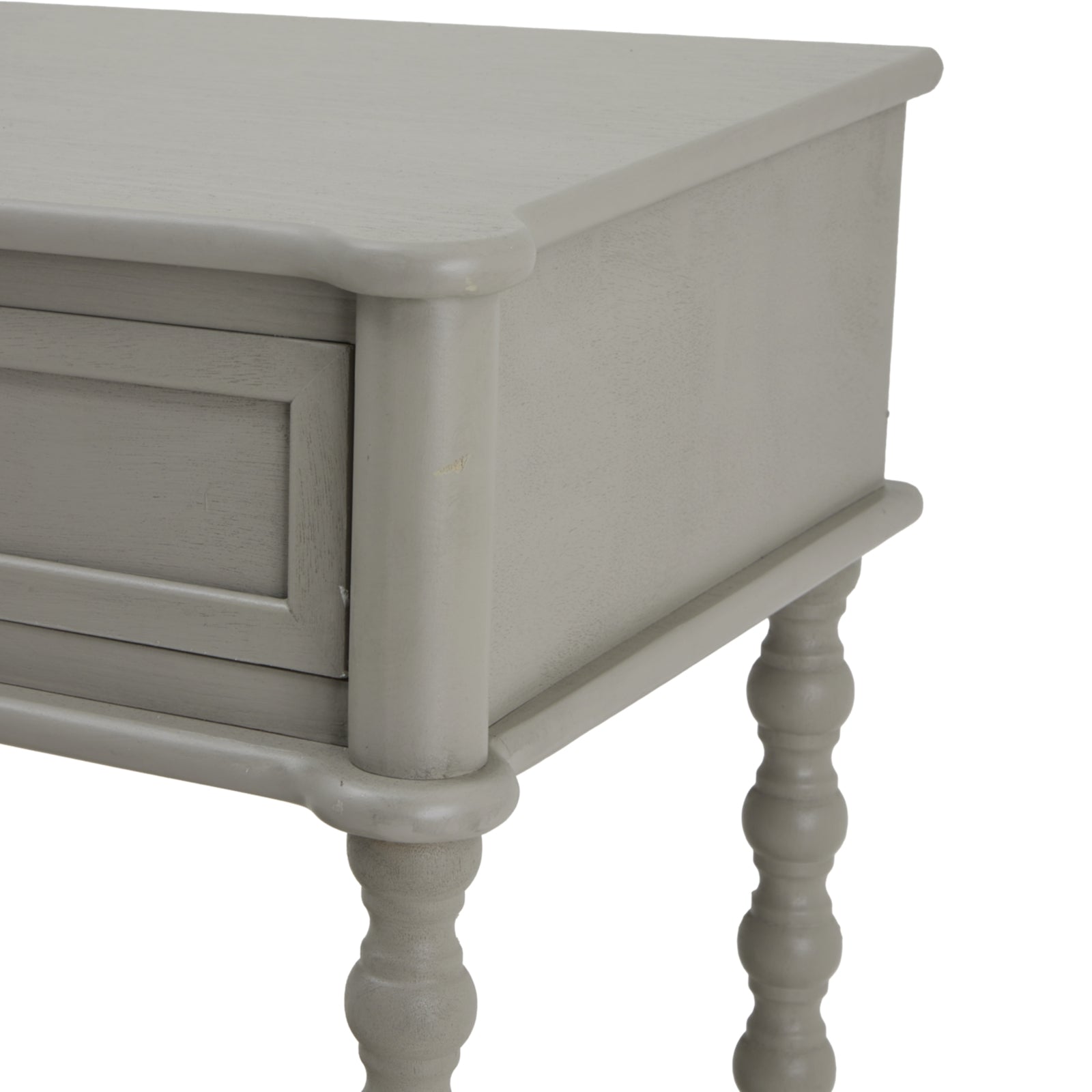 The Camden Collection Large Two Drawer Console Table Makur Interior