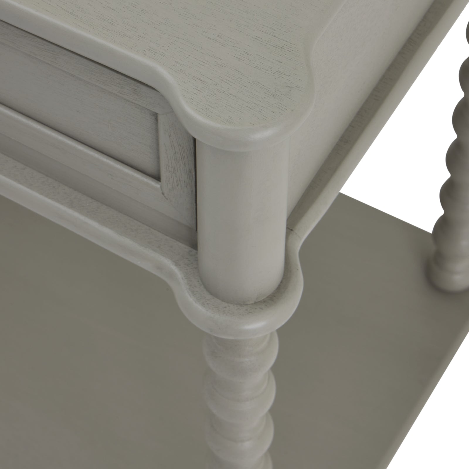 The Camden Collection Large Two Drawer Console Table Makur Interior