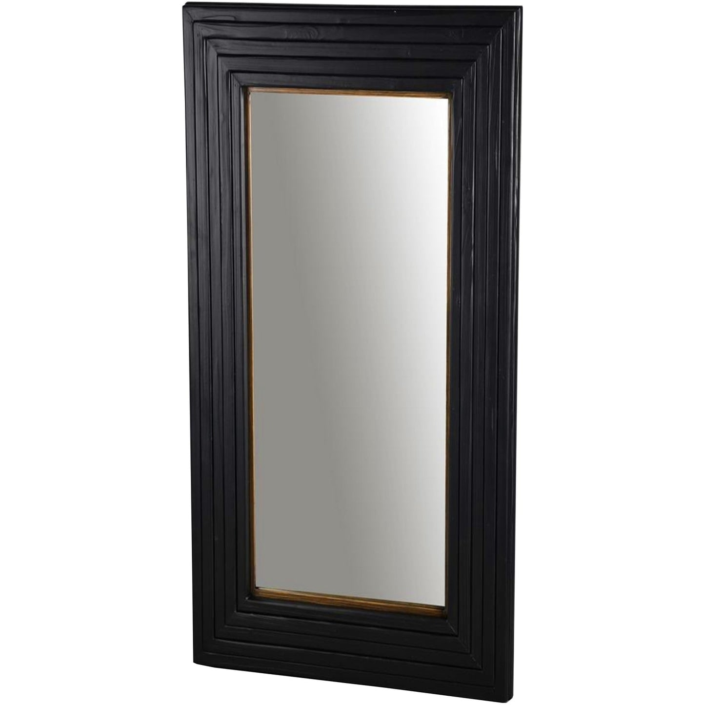 Lennox Black Wall Mirror Makur Interior