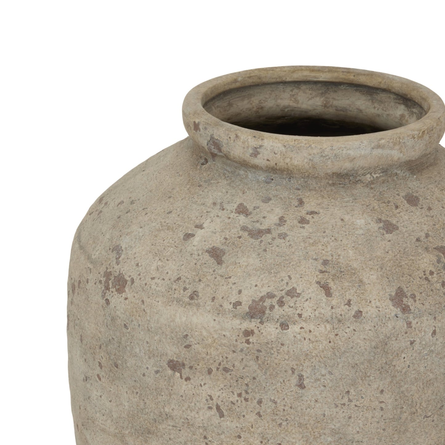 Deruta Large Mottled Vase Makur Interior