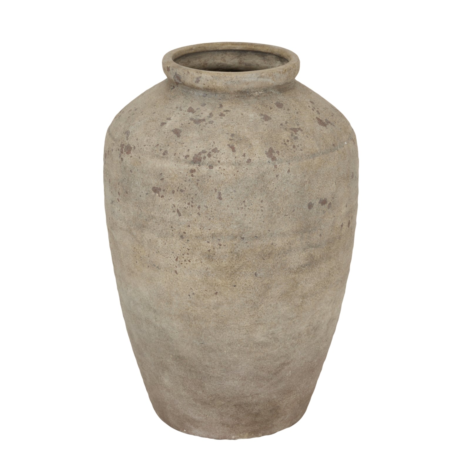 Deruta Large Mottled Vase Makur Interior