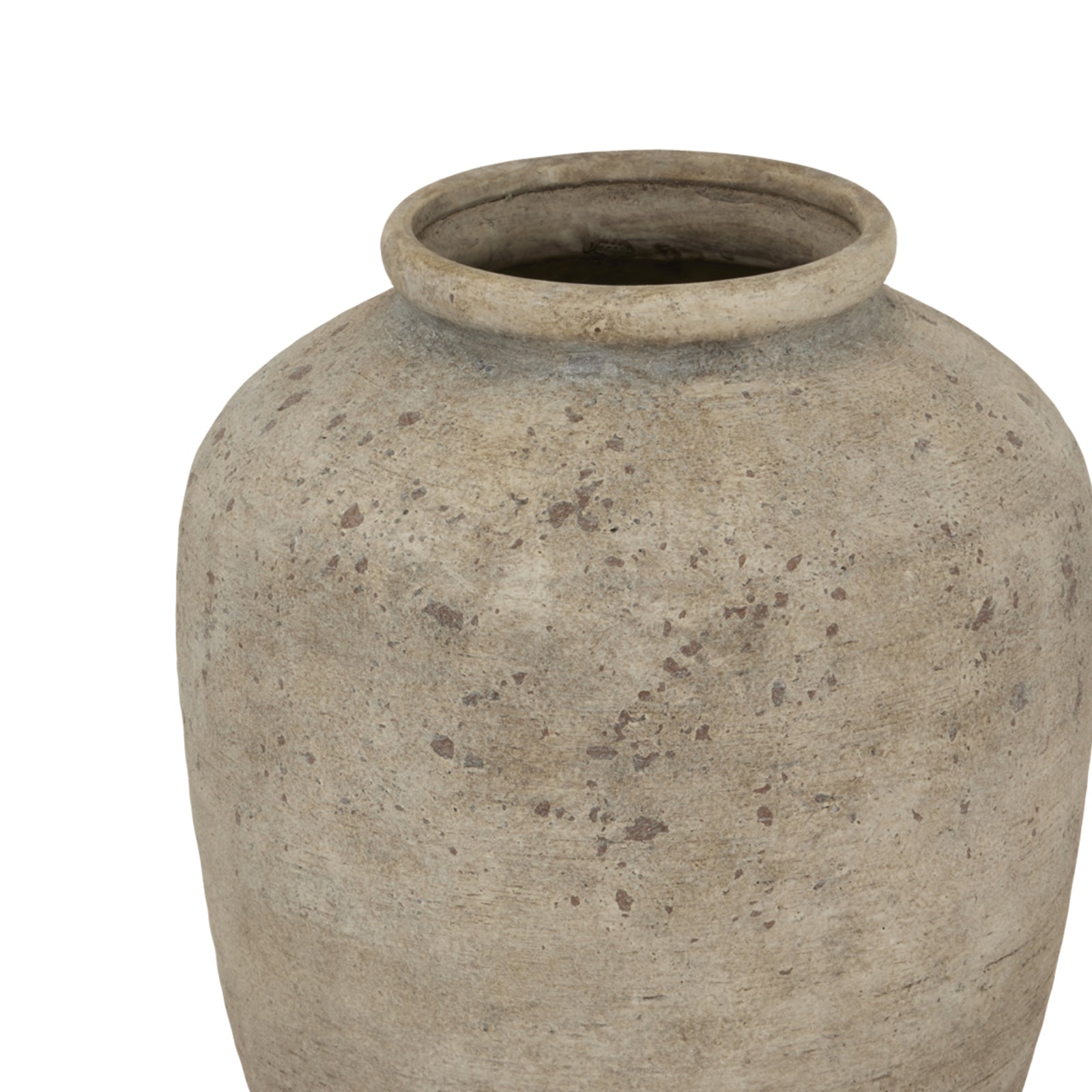 Deruta Medium Mottled Vase Makur Interior